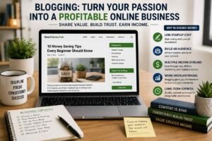 Blogging is a legitimate way to make money online for beginners