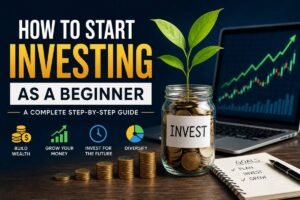 How to start investing as a beginner with a modern investment workspace.