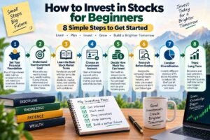 8 simple steps to invest in stocks for beginners