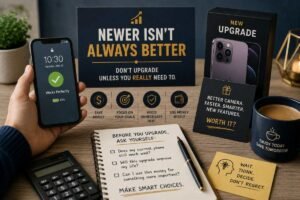 Avoid unnecessary phone upgrades when your current smartphone still works well