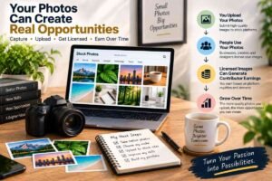 How stock photography can generate earnings and help beginners build a portfolio