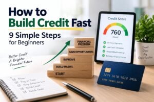 How to build credit fast with 9 simple steps for beginners