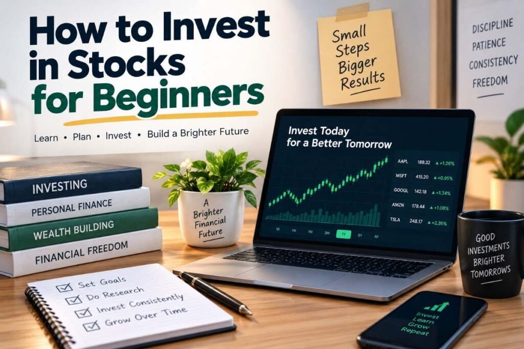 How to invest in stocks for beginners