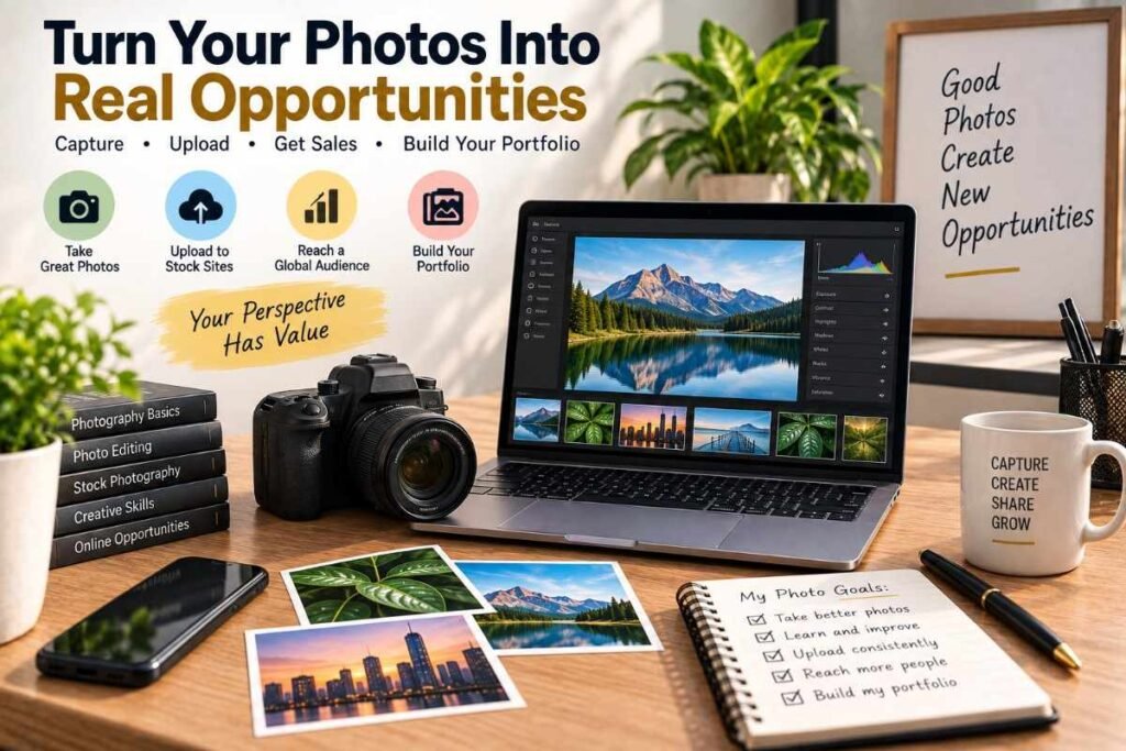 How to make money selling stock photos online for beginners 1