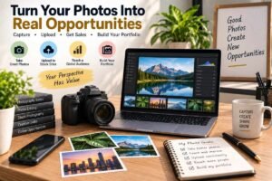 How to make money selling stock photos online for beginners