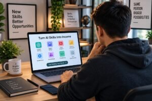 How to make money with AI skills as a beginner