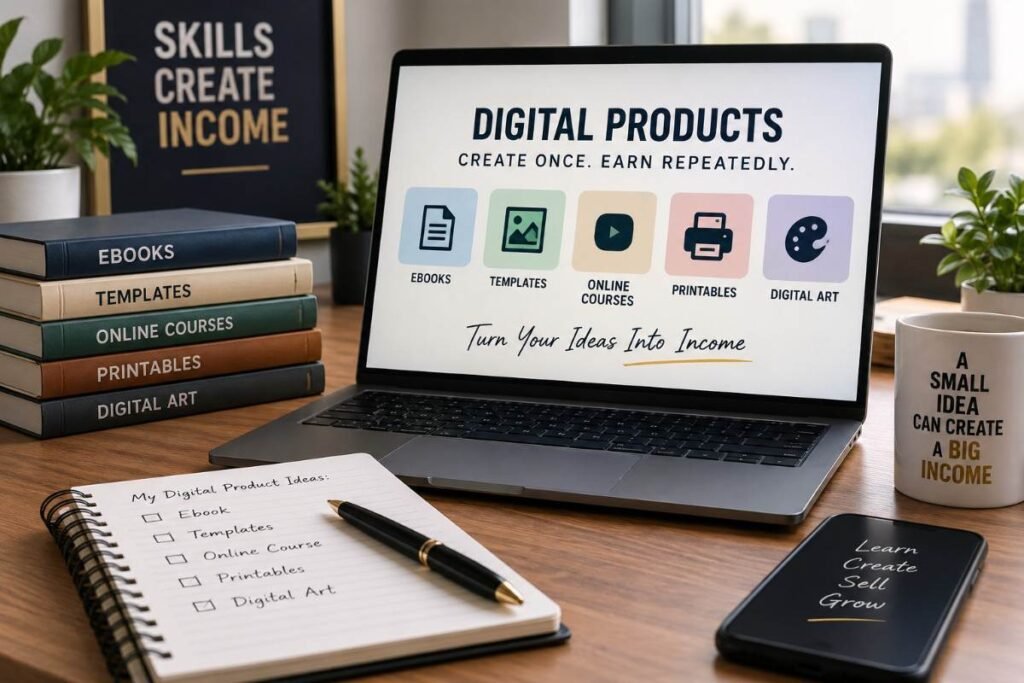 How to make money with digital products for beginners