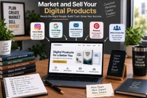 How to market and sell digital products online