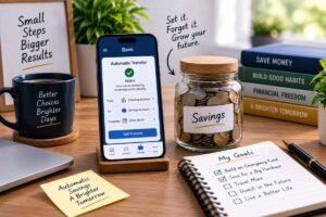 How to save money automatically every month with automatic savings