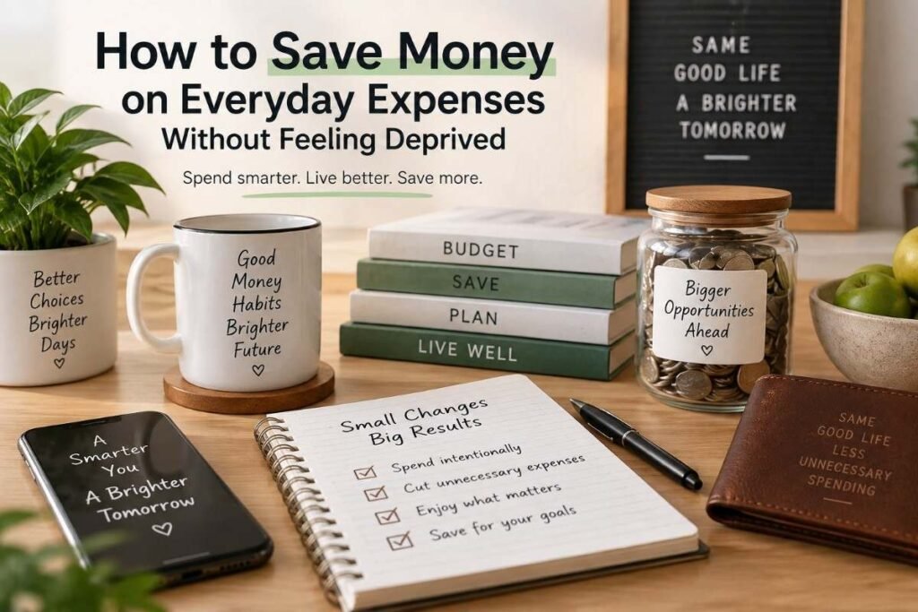 How to save money on everyday expenses without feeling deprived