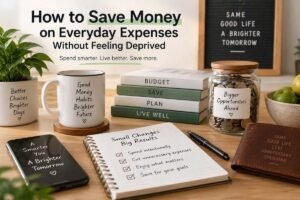 How to save money on everyday expenses without feeling deprived