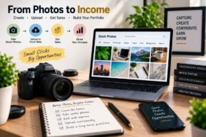 Stock photography workflow from taking photos to building a portfolio