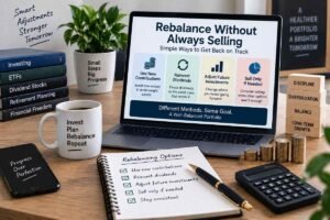 Ways to rebalance an investment portfolio without selling existing investments